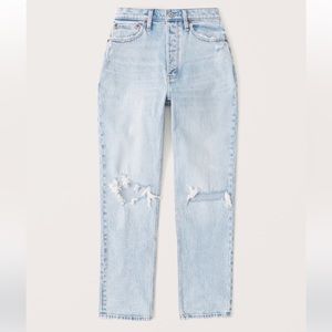 Abercrombie & Fitch Curve Love Dad Jeans